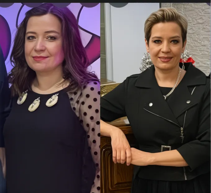 До и после: Ольга, 50 лет, Астана